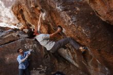 Bouldering in Hueco Tanks on 03/02/2019 with Blue Lizard Climbing and Yoga

Filename: SRM_20190302_1503370.jpg
Aperture: f/5.6
Shutter Speed: 1/250
Body: Canon EOS-1D Mark II
Lens: Canon EF 16-35mm f/2.8 L