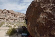 Bouldering in Hueco Tanks on 03/02/2019 with Blue Lizard Climbing and Yoga

Filename: SRM_20190302_1520570.jpg
Aperture: f/5.6
Shutter Speed: 1/250
Body: Canon EOS-1D Mark II
Lens: Canon EF 16-35mm f/2.8 L