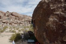 Bouldering in Hueco Tanks on 03/02/2019 with Blue Lizard Climbing and Yoga

Filename: SRM_20190302_1521230.jpg
Aperture: f/5.6
Shutter Speed: 1/250
Body: Canon EOS-1D Mark II
Lens: Canon EF 16-35mm f/2.8 L