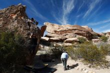 Bouldering in Hueco Tanks on 03/02/2019 with Blue Lizard Climbing and Yoga

Filename: SRM_20190302_1526050.jpg
Aperture: f/5.6
Shutter Speed: 1/250
Body: Canon EOS-1D Mark II
Lens: Canon EF 16-35mm f/2.8 L