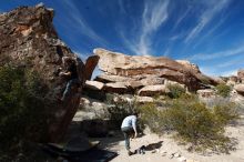 Bouldering in Hueco Tanks on 03/02/2019 with Blue Lizard Climbing and Yoga

Filename: SRM_20190302_1526160.jpg
Aperture: f/5.6
Shutter Speed: 1/250
Body: Canon EOS-1D Mark II
Lens: Canon EF 16-35mm f/2.8 L