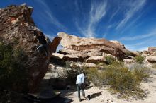 Bouldering in Hueco Tanks on 03/02/2019 with Blue Lizard Climbing and Yoga

Filename: SRM_20190302_1526190.jpg
Aperture: f/5.6
Shutter Speed: 1/250
Body: Canon EOS-1D Mark II
Lens: Canon EF 16-35mm f/2.8 L