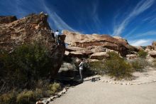 Bouldering in Hueco Tanks on 03/02/2019 with Blue Lizard Climbing and Yoga

Filename: SRM_20190302_1528310.jpg
Aperture: f/5.6
Shutter Speed: 1/250
Body: Canon EOS-1D Mark II
Lens: Canon EF 16-35mm f/2.8 L