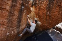 Bouldering in Hueco Tanks on 03/02/2019 with Blue Lizard Climbing and Yoga

Filename: SRM_20190302_1555190.jpg
Aperture: f/5.6
Shutter Speed: 1/250
Body: Canon EOS-1D Mark II
Lens: Canon EF 16-35mm f/2.8 L