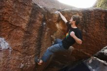 Bouldering in Hueco Tanks on 03/02/2019 with Blue Lizard Climbing and Yoga

Filename: SRM_20190302_1604290.jpg
Aperture: f/5.6
Shutter Speed: 1/250
Body: Canon EOS-1D Mark II
Lens: Canon EF 16-35mm f/2.8 L