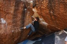 Bouldering in Hueco Tanks on 03/02/2019 with Blue Lizard Climbing and Yoga

Filename: SRM_20190302_1609590.jpg
Aperture: f/5.6
Shutter Speed: 1/250
Body: Canon EOS-1D Mark II
Lens: Canon EF 16-35mm f/2.8 L