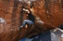 Bouldering in Hueco Tanks on 03/02/2019 with Blue Lizard Climbing and Yoga

Filename: SRM_20190302_1610040.jpg
Aperture: f/5.6
Shutter Speed: 1/250
Body: Canon EOS-1D Mark II
Lens: Canon EF 16-35mm f/2.8 L