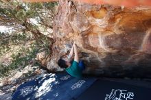 Bouldering in Hueco Tanks on 03/03/2019 with Blue Lizard Climbing and Yoga

Filename: SRM_20190303_1141120.jpg
Aperture: f/5.6
Shutter Speed: 1/250
Body: Canon EOS-1D Mark II
Lens: Canon EF 16-35mm f/2.8 L
