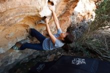 Bouldering in Hueco Tanks on 03/03/2019 with Blue Lizard Climbing and Yoga

Filename: SRM_20190303_1200460.jpg
Aperture: f/5.6
Shutter Speed: 1/200
Body: Canon EOS-1D Mark II
Lens: Canon EF 16-35mm f/2.8 L