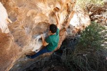 Bouldering in Hueco Tanks on 03/03/2019 with Blue Lizard Climbing and Yoga

Filename: SRM_20190303_1204000.jpg
Aperture: f/6.3
Shutter Speed: 1/250
Body: Canon EOS-1D Mark II
Lens: Canon EF 16-35mm f/2.8 L