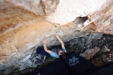 Bouldering in Hueco Tanks on 03/03/2019 with Blue Lizard Climbing and Yoga

Filename: SRM_20190303_1212050.jpg
Aperture: f/4.0
Shutter Speed: 1/250
Body: Canon EOS-1D Mark II
Lens: Canon EF 16-35mm f/2.8 L