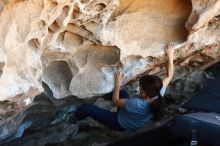 Bouldering in Hueco Tanks on 03/03/2019 with Blue Lizard Climbing and Yoga

Filename: SRM_20190303_1224560.jpg
Aperture: f/3.5
Shutter Speed: 1/250
Body: Canon EOS-1D Mark II
Lens: Canon EF 50mm f/1.8 II