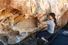 Bouldering in Hueco Tanks on 03/03/2019 with Blue Lizard Climbing and Yoga

Filename: SRM_20190303_1227020.jpg
Aperture: f/3.5
Shutter Speed: 1/500
Body: Canon EOS-1D Mark II
Lens: Canon EF 50mm f/1.8 II