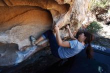 Bouldering in Hueco Tanks on 03/03/2019 with Blue Lizard Climbing and Yoga

Filename: SRM_20190303_1229230.jpg
Aperture: f/5.0
Shutter Speed: 1/640
Body: Canon EOS-1D Mark II
Lens: Canon EF 16-35mm f/2.8 L