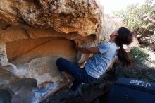 Bouldering in Hueco Tanks on 03/03/2019 with Blue Lizard Climbing and Yoga

Filename: SRM_20190303_1229290.jpg
Aperture: f/5.0
Shutter Speed: 1/800
Body: Canon EOS-1D Mark II
Lens: Canon EF 16-35mm f/2.8 L