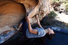 Bouldering in Hueco Tanks on 03/03/2019 with Blue Lizard Climbing and Yoga

Filename: SRM_20190303_1234310.jpg
Aperture: f/5.0
Shutter Speed: 1/640
Body: Canon EOS-1D Mark II
Lens: Canon EF 16-35mm f/2.8 L