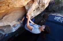 Bouldering in Hueco Tanks on 03/03/2019 with Blue Lizard Climbing and Yoga

Filename: SRM_20190303_1238350.jpg
Aperture: f/5.0
Shutter Speed: 1/500
Body: Canon EOS-1D Mark II
Lens: Canon EF 16-35mm f/2.8 L