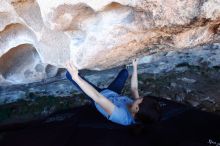 Bouldering in Hueco Tanks on 03/03/2019 with Blue Lizard Climbing and Yoga

Filename: SRM_20190303_1243330.jpg
Aperture: f/5.6
Shutter Speed: 1/80
Body: Canon EOS-1D Mark II
Lens: Canon EF 16-35mm f/2.8 L