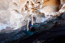 Bouldering in Hueco Tanks on 03/03/2019 with Blue Lizard Climbing and Yoga

Filename: SRM_20190303_1248560.jpg
Aperture: f/5.6
Shutter Speed: 1/160
Body: Canon EOS-1D Mark II
Lens: Canon EF 16-35mm f/2.8 L