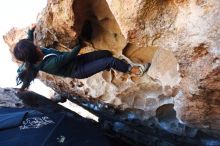 Bouldering in Hueco Tanks on 03/03/2019 with Blue Lizard Climbing and Yoga

Filename: SRM_20190303_1305120.jpg
Aperture: f/5.6
Shutter Speed: 1/200
Body: Canon EOS-1D Mark II
Lens: Canon EF 16-35mm f/2.8 L