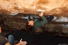 Bouldering in Hueco Tanks on 03/03/2019 with Blue Lizard Climbing and Yoga

Filename: SRM_20190303_1406210.jpg
Aperture: f/2.8
Shutter Speed: 1/250
Body: Canon EOS-1D Mark II
Lens: Canon EF 50mm f/1.8 II