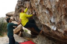 Bouldering in Hueco Tanks on 03/08/2019 with Blue Lizard Climbing and Yoga

Filename: SRM_20190308_1251590.jpg
Aperture: f/2.8
Shutter Speed: 1/800
Body: Canon EOS-1D Mark II
Lens: Canon EF 50mm f/1.8 II