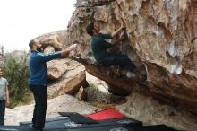 Bouldering in Hueco Tanks on 03/08/2019 with Blue Lizard Climbing and Yoga

Filename: SRM_20190308_1253230.jpg
Aperture: f/3.5
Shutter Speed: 1/400
Body: Canon EOS-1D Mark II
Lens: Canon EF 50mm f/1.8 II