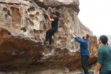 Bouldering in Hueco Tanks on 03/08/2019 with Blue Lizard Climbing and Yoga

Filename: SRM_20190308_1255060.jpg
Aperture: f/3.5
Shutter Speed: 1/320
Body: Canon EOS-1D Mark II
Lens: Canon EF 50mm f/1.8 II