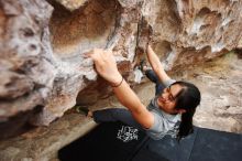 Bouldering in Hueco Tanks on 03/08/2019 with Blue Lizard Climbing and Yoga

Filename: SRM_20190308_1303530.jpg
Aperture: f/5.6
Shutter Speed: 1/320
Body: Canon EOS-1D Mark II
Lens: Canon EF 16-35mm f/2.8 L