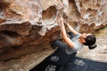 Bouldering in Hueco Tanks on 03/08/2019 with Blue Lizard Climbing and Yoga

Filename: SRM_20190308_1311230.jpg
Aperture: f/5.0
Shutter Speed: 1/400
Body: Canon EOS-1D Mark II
Lens: Canon EF 16-35mm f/2.8 L