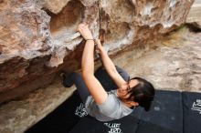 Bouldering in Hueco Tanks on 03/08/2019 with Blue Lizard Climbing and Yoga

Filename: SRM_20190308_1322050.jpg
Aperture: f/5.6
Shutter Speed: 1/250
Body: Canon EOS-1D Mark II
Lens: Canon EF 16-35mm f/2.8 L