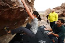 Bouldering in Hueco Tanks on 03/08/2019 with Blue Lizard Climbing and Yoga

Filename: SRM_20190308_1322370.jpg
Aperture: f/5.6
Shutter Speed: 1/320
Body: Canon EOS-1D Mark II
Lens: Canon EF 16-35mm f/2.8 L