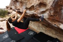 Bouldering in Hueco Tanks on 03/08/2019 with Blue Lizard Climbing and Yoga

Filename: SRM_20190308_1326080.jpg
Aperture: f/5.6
Shutter Speed: 1/250
Body: Canon EOS-1D Mark II
Lens: Canon EF 16-35mm f/2.8 L