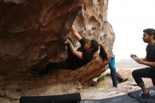 Bouldering in Hueco Tanks on 03/08/2019 with Blue Lizard Climbing and Yoga

Filename: SRM_20190308_1331330.jpg
Aperture: f/5.6
Shutter Speed: 1/400
Body: Canon EOS-1D Mark II
Lens: Canon EF 16-35mm f/2.8 L