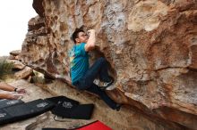 Bouldering in Hueco Tanks on 03/08/2019 with Blue Lizard Climbing and Yoga

Filename: SRM_20190308_1344280.jpg
Aperture: f/5.6
Shutter Speed: 1/400
Body: Canon EOS-1D Mark II
Lens: Canon EF 16-35mm f/2.8 L
