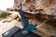 Bouldering in Hueco Tanks on 03/08/2019 with Blue Lizard Climbing and Yoga

Filename: SRM_20190308_1349390.jpg
Aperture: f/5.6
Shutter Speed: 1/320
Body: Canon EOS-1D Mark II
Lens: Canon EF 16-35mm f/2.8 L
