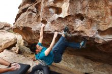 Bouldering in Hueco Tanks on 03/08/2019 with Blue Lizard Climbing and Yoga

Filename: SRM_20190308_1349530.jpg
Aperture: f/5.6
Shutter Speed: 1/320
Body: Canon EOS-1D Mark II
Lens: Canon EF 16-35mm f/2.8 L