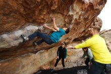 Bouldering in Hueco Tanks on 03/08/2019 with Blue Lizard Climbing and Yoga

Filename: SRM_20190308_1436060.jpg
Aperture: f/5.6
Shutter Speed: 1/400
Body: Canon EOS-1D Mark II
Lens: Canon EF 16-35mm f/2.8 L