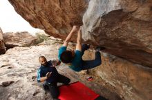Bouldering in Hueco Tanks on 03/08/2019 with Blue Lizard Climbing and Yoga

Filename: SRM_20190308_1449080.jpg
Aperture: f/5.6
Shutter Speed: 1/320
Body: Canon EOS-1D Mark II
Lens: Canon EF 16-35mm f/2.8 L