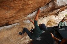 Bouldering in Hueco Tanks on 03/08/2019 with Blue Lizard Climbing and Yoga

Filename: SRM_20190308_1452130.jpg
Aperture: f/5.0
Shutter Speed: 1/200
Body: Canon EOS-1D Mark II
Lens: Canon EF 16-35mm f/2.8 L