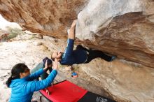 Bouldering in Hueco Tanks on 03/08/2019 with Blue Lizard Climbing and Yoga

Filename: SRM_20190308_1453340.jpg
Aperture: f/5.0
Shutter Speed: 1/200
Body: Canon EOS-1D Mark II
Lens: Canon EF 16-35mm f/2.8 L
