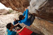 Bouldering in Hueco Tanks on 03/08/2019 with Blue Lizard Climbing and Yoga

Filename: SRM_20190308_1501410.jpg
Aperture: f/5.0
Shutter Speed: 1/250
Body: Canon EOS-1D Mark II
Lens: Canon EF 16-35mm f/2.8 L