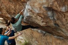 Bouldering in Hueco Tanks on 03/08/2019 with Blue Lizard Climbing and Yoga

Filename: SRM_20190308_1513210.jpg
Aperture: f/2.8
Shutter Speed: 1/400
Body: Canon EOS-1D Mark II
Lens: Canon EF 50mm f/1.8 II