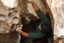 Bouldering in Hueco Tanks on 03/08/2019 with Blue Lizard Climbing and Yoga

Filename: SRM_20190308_1645020.jpg
Aperture: f/2.5
Shutter Speed: 1/200
Body: Canon EOS-1D Mark II
Lens: Canon EF 50mm f/1.8 II