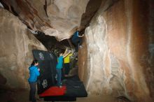 Bouldering in Hueco Tanks on 03/08/2019 with Blue Lizard Climbing and Yoga

Filename: SRM_20190308_1728270.jpg
Aperture: f/5.6
Shutter Speed: 1/250
Body: Canon EOS-1D Mark II
Lens: Canon EF 16-35mm f/2.8 L