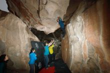 Bouldering in Hueco Tanks on 03/08/2019 with Blue Lizard Climbing and Yoga

Filename: SRM_20190308_1728470.jpg
Aperture: f/5.6
Shutter Speed: 1/250
Body: Canon EOS-1D Mark II
Lens: Canon EF 16-35mm f/2.8 L