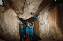 Bouldering in Hueco Tanks on 03/08/2019 with Blue Lizard Climbing and Yoga

Filename: SRM_20190308_1738240.jpg
Aperture: f/5.6
Shutter Speed: 1/250
Body: Canon EOS-1D Mark II
Lens: Canon EF 16-35mm f/2.8 L