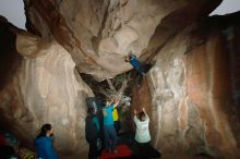 Bouldering in Hueco Tanks on 03/08/2019 with Blue Lizard Climbing and Yoga

Filename: SRM_20190308_1743130.jpg
Aperture: f/5.6
Shutter Speed: 1/250
Body: Canon EOS-1D Mark II
Lens: Canon EF 16-35mm f/2.8 L