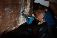 Bouldering in Hueco Tanks on 03/08/2019 with Blue Lizard Climbing and Yoga

Filename: SRM_20190308_1749440.jpg
Aperture: f/5.6
Shutter Speed: 1/250
Body: Canon EOS-1D Mark II
Lens: Canon EF 16-35mm f/2.8 L