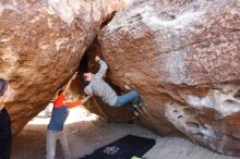 Bouldering in Hueco Tanks on 03/09/2019 with Blue Lizard Climbing and Yoga

Filename: SRM_20190309_1113280.jpg
Aperture: f/4.0
Shutter Speed: 1/320
Body: Canon EOS-1D Mark II
Lens: Canon EF 16-35mm f/2.8 L